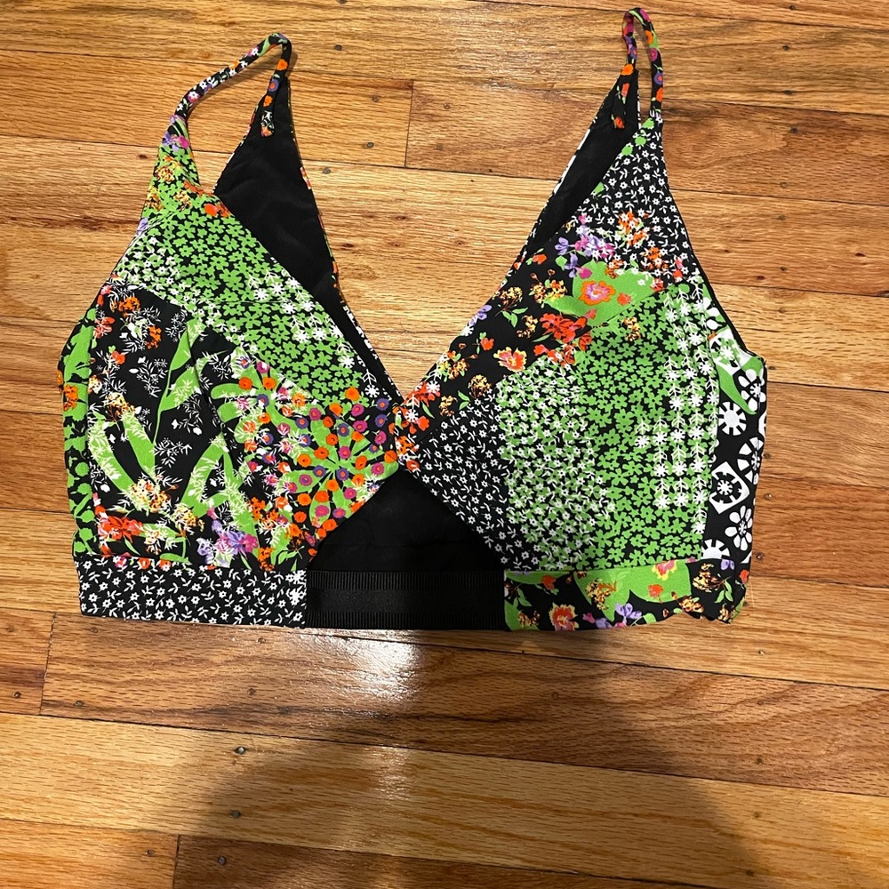 Multi color Versace bralette